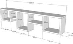 Hanah Home Nástenná polica Amanos biela