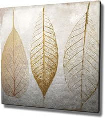 Hanah Home Obraz Gold Leaves 45x45 cm