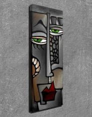 Wallity Obraz na plátne Cubism portrait PC069 30x80 cm