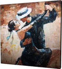 Wallity Obraz na plátne Dancers in love KC013 45x45 cm