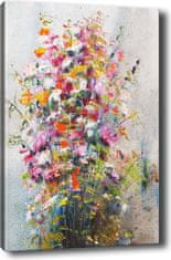 Wallity Obraz na plátne Flower still life 50x70 cm