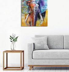 Wallity Obraz na plátne Elephant ethno KC306 50x70 cm