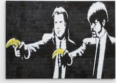 Wallity Obraz na plátne Pulp Fiction WY65 70x100 cm