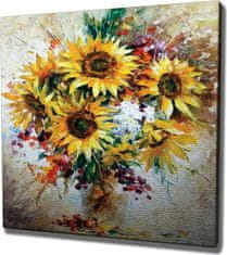 Wallity Obraz na plátne Sunflowers KC265 45x45 cm