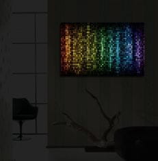 Hanah Home Obraz s led osvetlením Colours 70x45 cm