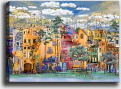 Hanah Home Obraz SEASIDE CITY 70x100 cm