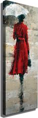 Hanah Home Obraz Woman In Red 30x80 cm