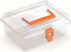 Prosperplast Organizér GEORG 19,5 x 17,4 x 8,5 cm oranžový