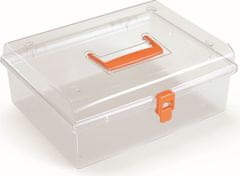 Prosperplast Organizér GEORG 29,2 x 25 x 11,6 cm oranžový