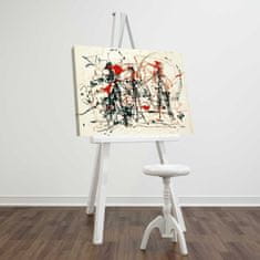 Wallity Reprodukcia obrazu Jackson Pollock 070 45 x 70 cm