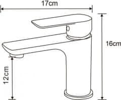 Mexen Sada baterií ALFA XIX - umyvadlová baterie + vanová baterie se sprchou zlatá