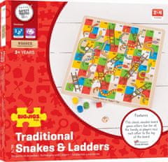 Bigjigs Toys Spoločenská hra SNAKES 2 viacfarebná