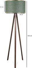 Opviq Stojacia lampa AYD XI 140 cm khaki