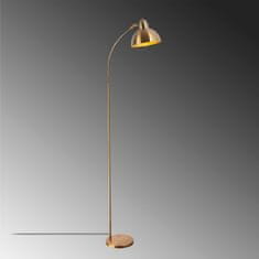 Opviq Stojacia lampa Varzan 162 cm zlatá