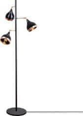 Opviq Stojacia lampa Yıldo 163 cm čierna-medená