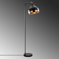 Opviq Stojacia lampa Yıldo 120 cm čierno-medená