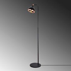 Opviq Stojacia lampa Yıldo 165 cm čierno-medená