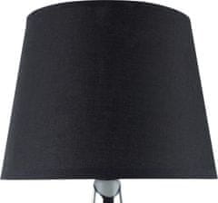 Konsimo Stolová lampa RILA strieborná/čierna