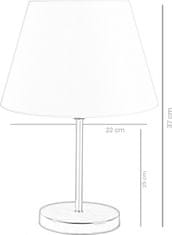 Opviq Stolová lampa Shade II krémová