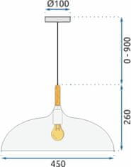 Tutumi Stropné svietidlo ANZO biele