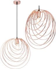 Tutumi Stropné svietidlo Geometric II rose gold