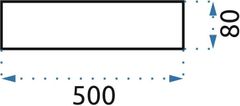 Tutumi Stropné svietidlo PLAFON 50 cm APP644-4C čierne