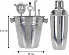 Dekorstyle Súprava barmanských doplnkov 6 prvkov