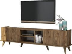 Kalune Design TV stolík ELEGANTE 180 cm orech