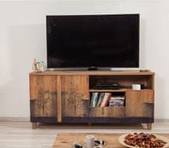 Hanah Home TV stolík Marina Mila 160 cm borovica atlantická