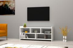 Kalune Design TV stolík PERA 120 cm biely