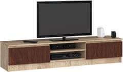 Akord TV stolík Ronon 160 cm sonoma/wenge