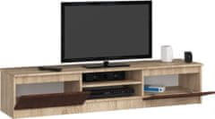 Akord TV stolík Ronon 160 cm sonoma/wenge