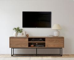 Hanah Home TV stolík Ruba II 140 cm orech