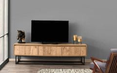 Hanah Home TV stolík Ruba 180 cm borovica atlantická