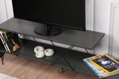 Hanah Home TV stolík Street 120 cm antracit