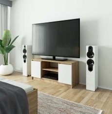 Akord TV stolík Tonon 120 cm sonoma/biela