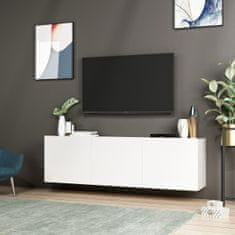 Hanah Home TV stolík White 150 cm biely