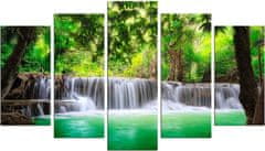 Wallity Viacdielny obraz NATURAL WATERFALL 89 110 x 60 cm