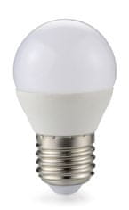 Berge LED žiarovka - E27 - G45 - 3W - 250Lm - guľa - teplá biela