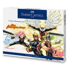 Faber-Castell Faber - Castell Popisovač Comic Illustration set 15 ks