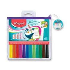 Maped - Popisovač WB Dry Erase Fun Colours 12 farieb