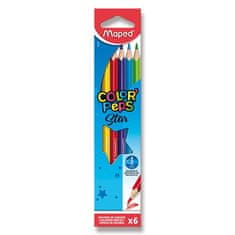 Maped Pastelky trojboké Color&#39;Peps 6ks