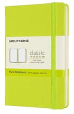 Moleskine Zápisník - tvrdé dosky S, čistý, limetka