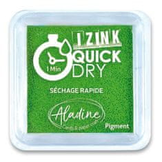 Aladine Pečiatkovací vankúšik IZINK Quick Dry rýchloschnúci - zelený