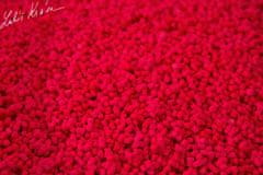 Lk Baits Fluoro Pellets Wild Strawberry 1kg, 2mm