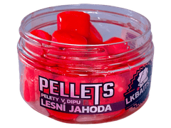 Lk Baits Pelety v dipe Lesná Jahoda 17mm, 60g