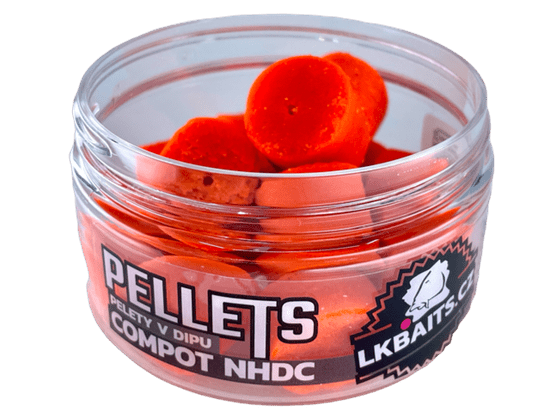 Lk Baits Pelety v dipe Compot NHDC 17mm, 60g