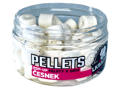 Lk Baits POP-UP Pelety v dipe Cesnak 12mm, 40g