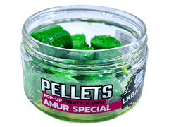 Lk Baits POP-UP Pelety v dipe Amur Special 17mm, 40g