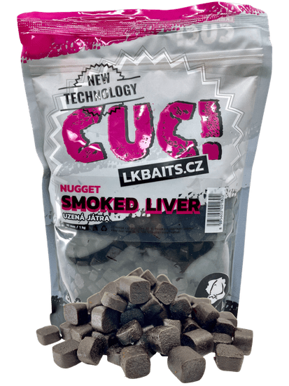 Lk Baits CUC! Nugget Smoked Liver 10 mm, 1kg